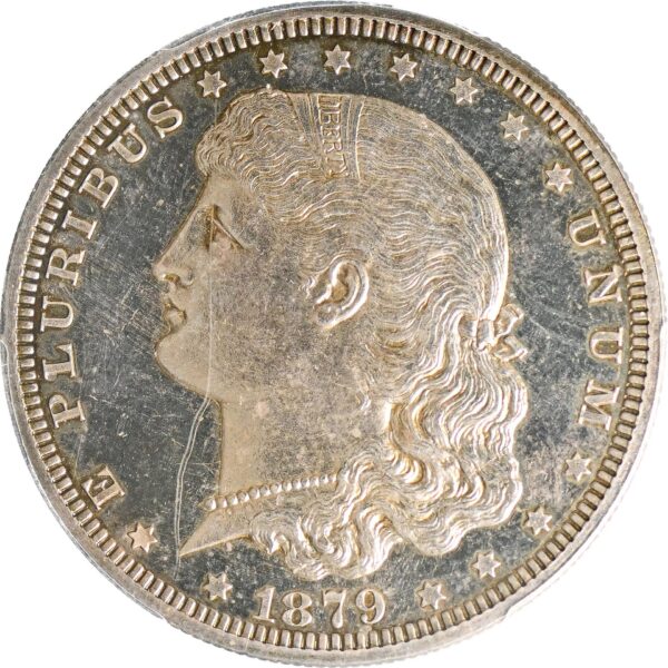 1879 SCHOOLGIRL S$1, J-1608 PR65 - Image 3