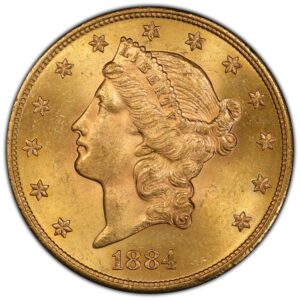 1884-S $20 Liberty Gold MS PCGS