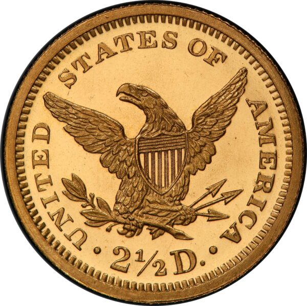 1875 LIBERTY HEAD $2.5 PR66 Deep Cameo - Image 2