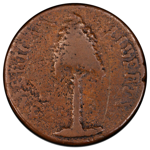 1776 COPPER NEW HAMPSHIRE MS10 - Image 3