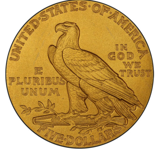 1915 INDIAN HEAD $5 PR67 - Image 4