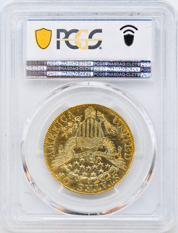 1803 DRAPED BUST $10, 14 STAR REVERSE MS64 - Image 4