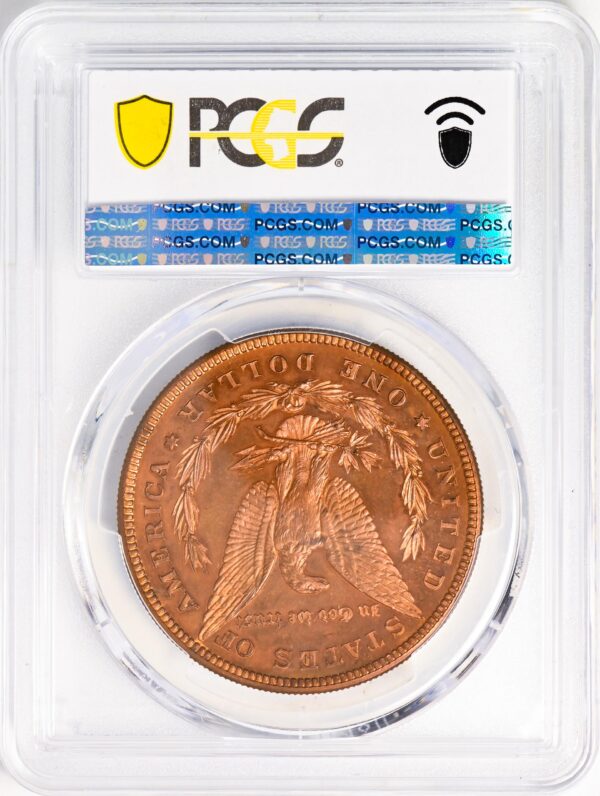 1878 MORGAN $1 J-1553, J-1553 PR65+ Red Brown - Image 4