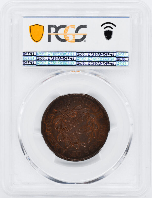 1804 DRAPED BUST 1C MS55 Brown - Image 4