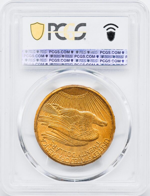 1908-S ST. GAUDENS $20 MS66+ - Image 4