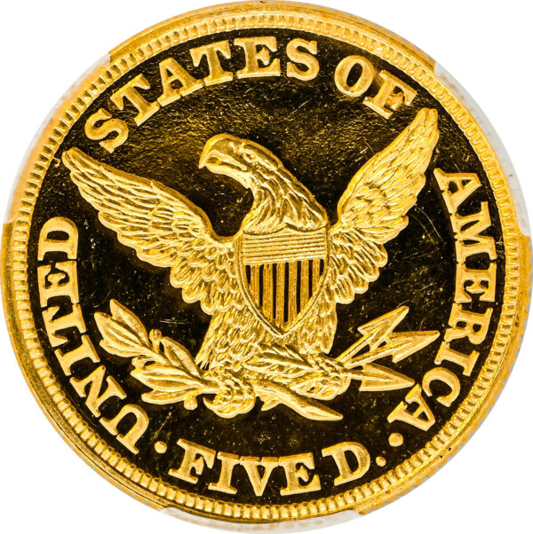 1864 LIBERTY $5 PR65 Deep Cameo - Image 2