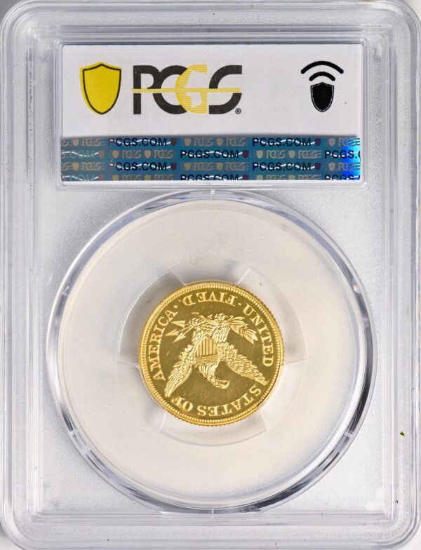 1864 LIBERTY $5 PR65 Deep Cameo - Image 4