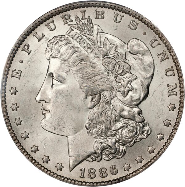 1886-O MORGAN S$1 MS65 - Image 3