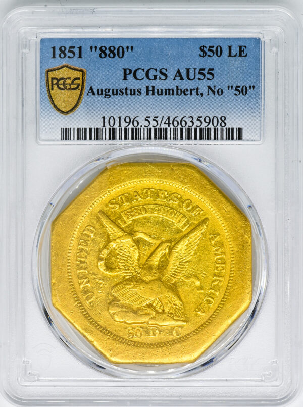 1851 880 HUMBERT $50 LE AU55