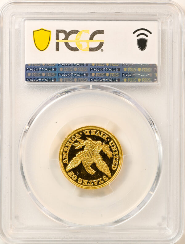 1858 LIBERTY $5 PR66 Deep Cameo - Image 4