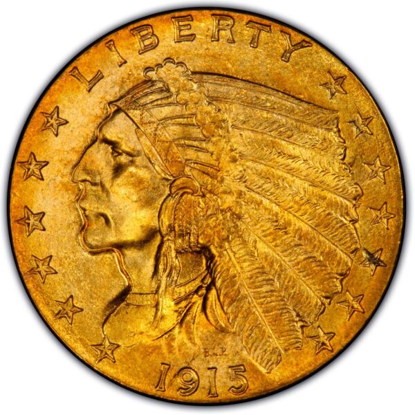 1915 $2.50 Indian Gold MS NGC
