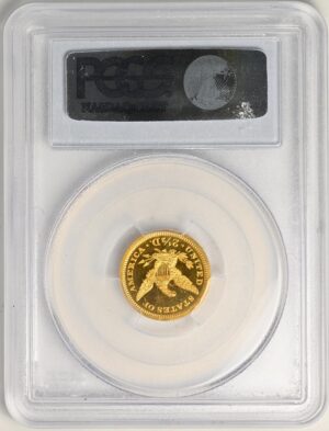 1862 LIBERTY HEAD $2.5 PR65 Deep Cameo