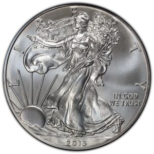 2013 1 oz American Silver Eagle NGC