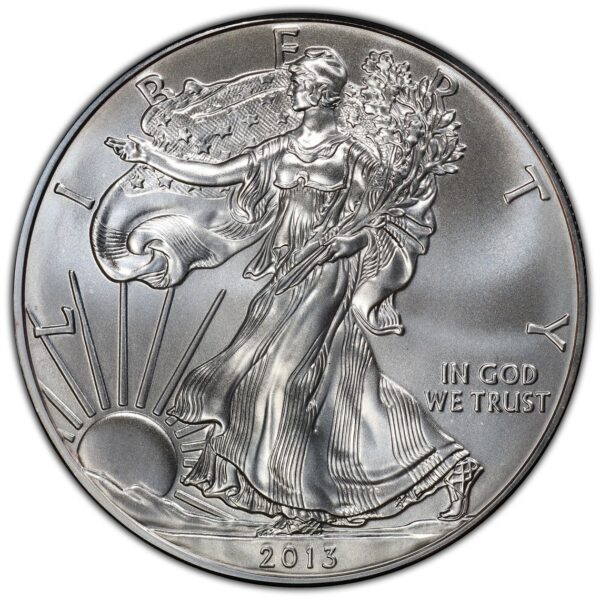 2013 1 oz American Silver Eagle NGC
