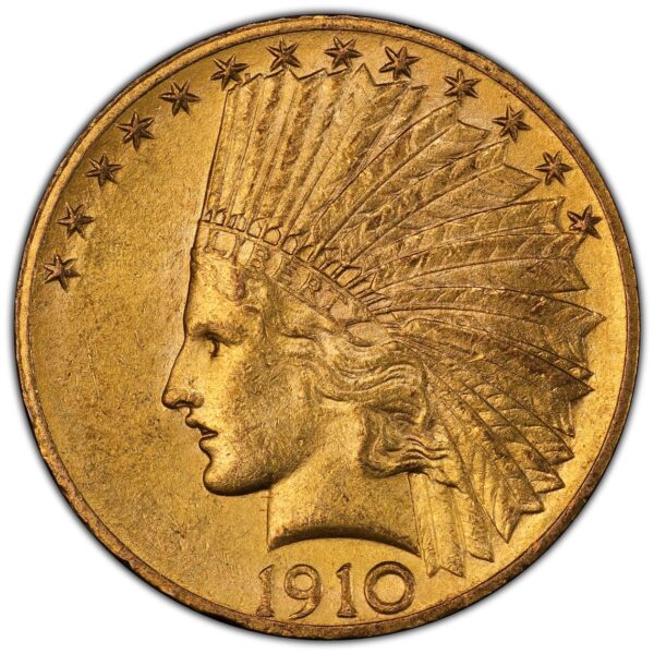 1912 $10 Indian Gold MS NGC