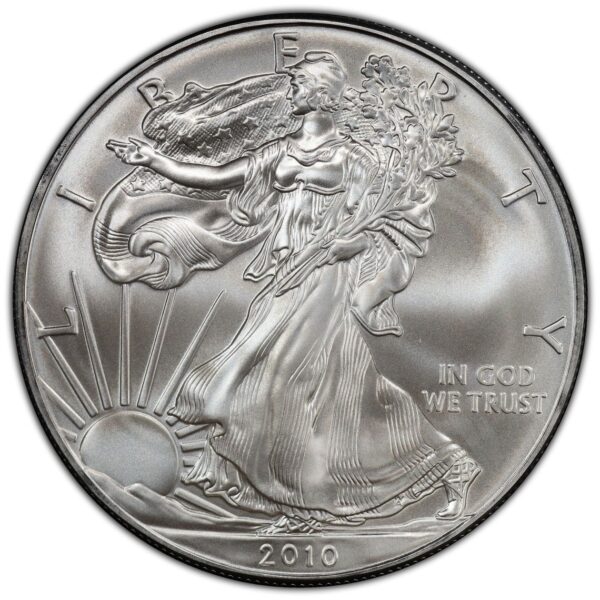 2010 1 oz American Silver Eagle NGC
