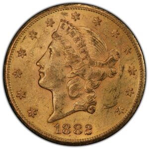 1882-S $20 Liberty Gold MS PCGS
