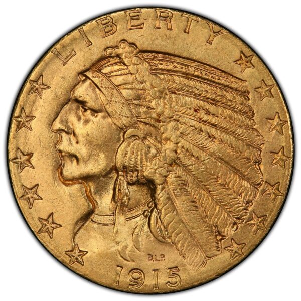 1915-S $5 Indian Gold MS PCGS