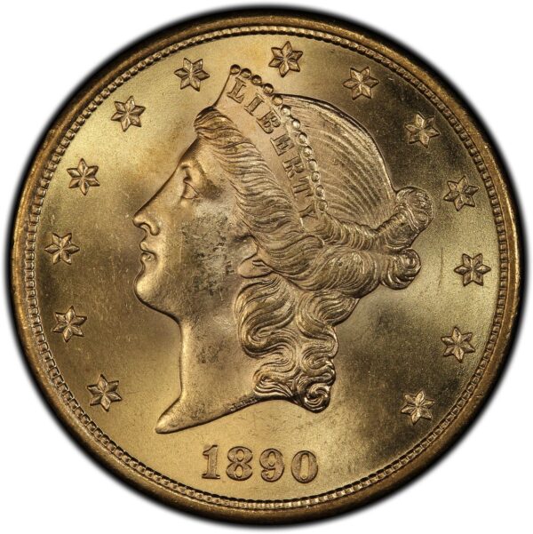 1890-S $20 Liberty Gold MS NGC