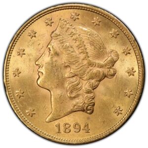1894-S $20 Liberty Gold MS NGC