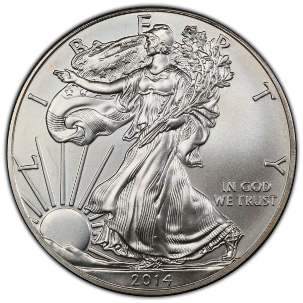 2014 1 oz American Silver Eagle NGC