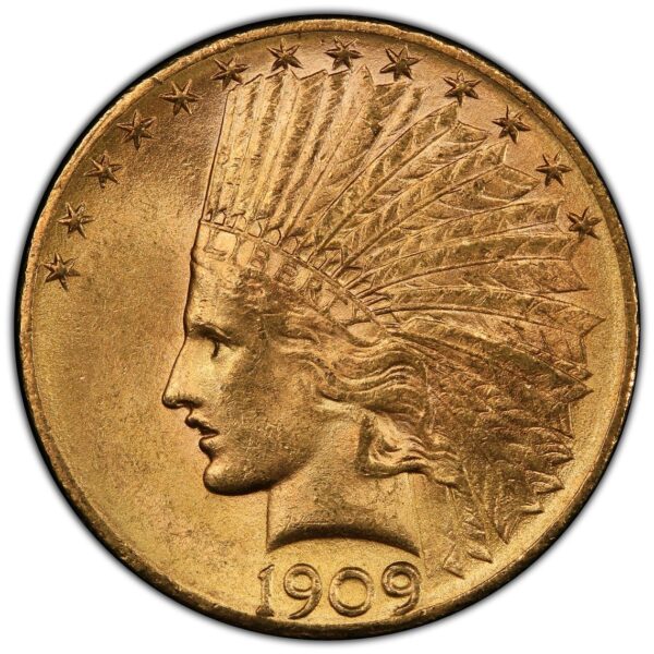 1909-D $10 Indian Gold MS NGC