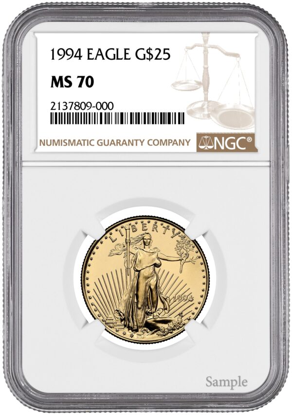 1994 1/2 oz American Gold Eagle - Image 2