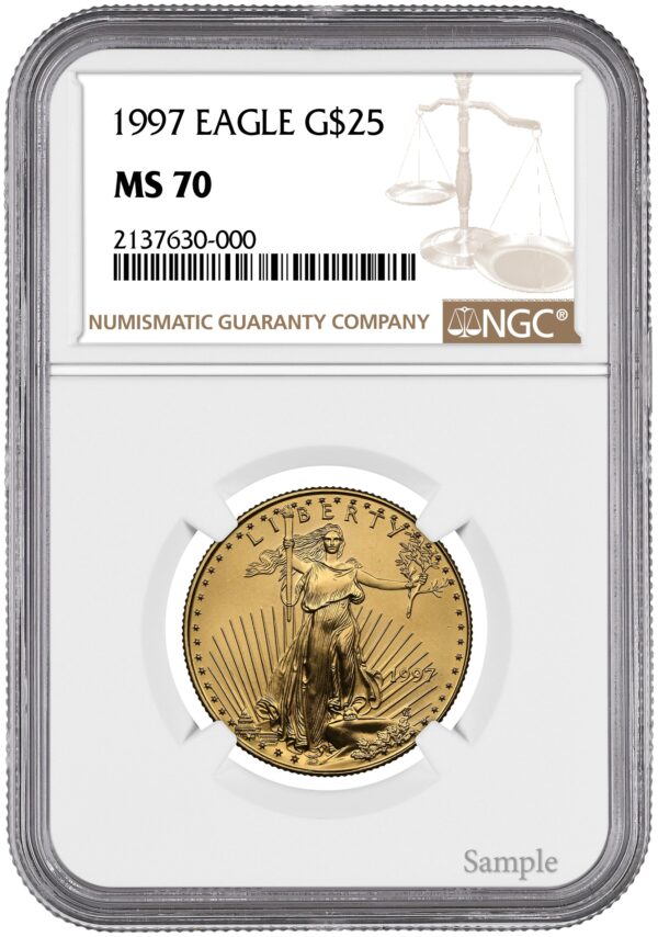 1997 1/2 oz American Gold Eagle - Image 2
