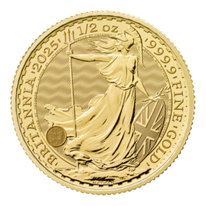 2025 1/2 oz Great Britain Gold Britannia BU