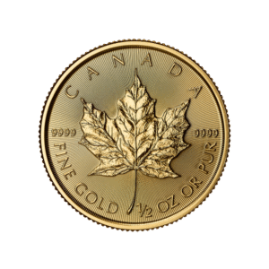 2025 1/2 oz Canadian Gold Maple Leaf BU