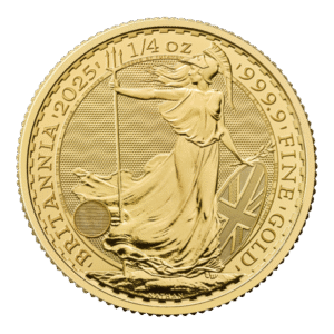 2025 1/4 oz Great Britain Gold Britannia BU