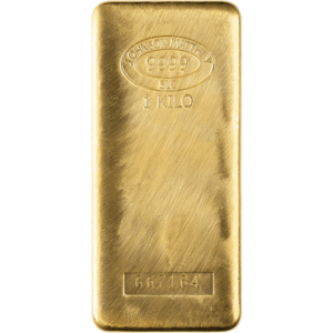 1 Kilo Gold Bar (Our choice of design)