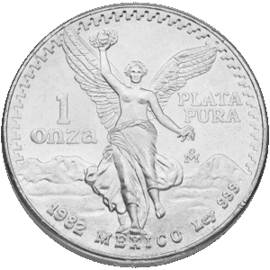 1 oz Mexican Silver Libertad BU