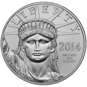 1 oz American Platinum Eagle BU (Random Year)