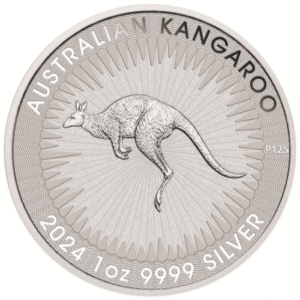2024 1 oz Australian Silver Kangaroo BU