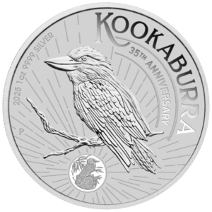 2025 1 oz Australian Silver Kookaburra BU