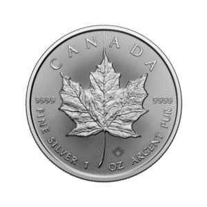 2025 1oz Canadian Silver Maple Leaf BU