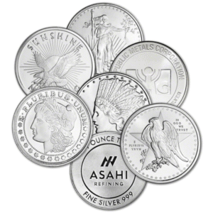 1 oz Silver Round (Our Choice Of Design)