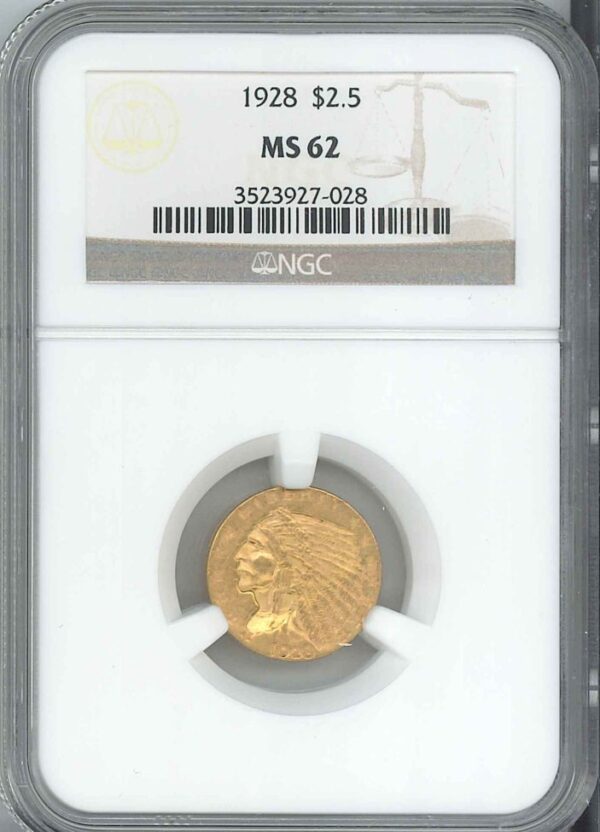 $2.50 Indian Gold (Random Year) - Image 2