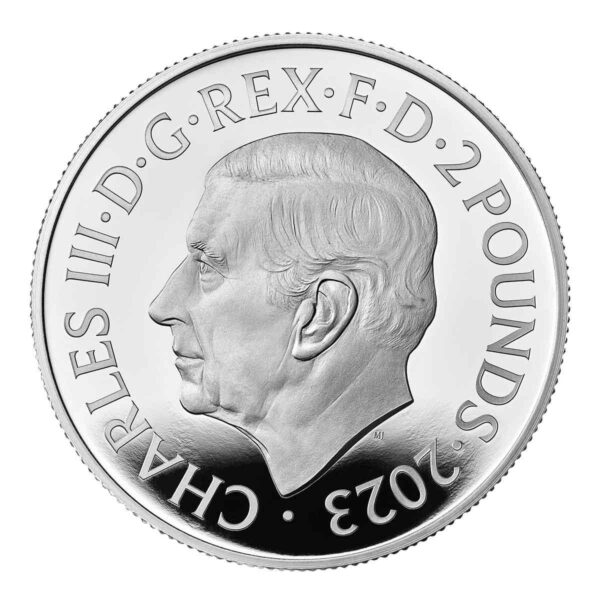 2023 Myths and Legends - King Arthur - £2 1oz Silver Proof Coin - Image 3