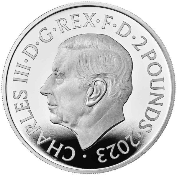 2023 Royal Mint - Myths and Legends - Merlin - £2 1oz Silver Proof Coin - Image 3