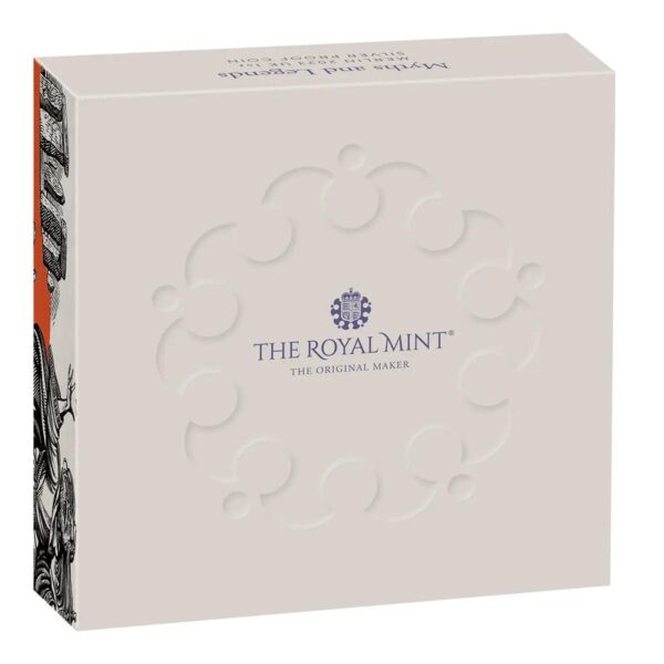 2023 Royal Mint - Myths and Legends - Merlin - £2 1oz Silver Proof Coin - Image 5