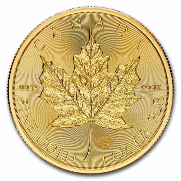2024 Canada Gold Maple Leaf 1 oz Gold Coin