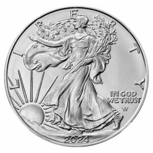 2024 1 oz American Silver Eagle BU