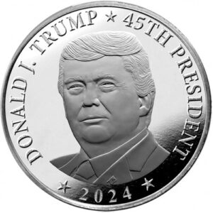 2024 1 oz Donald Trump Silver Round BU