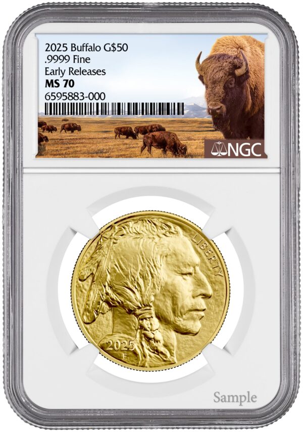 2025 1 oz American Gold Buffalo NGC - Image 2