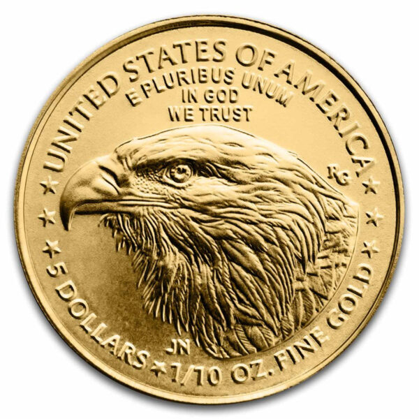 2025 1/10 oz American Gold Eagle BU - Image 2