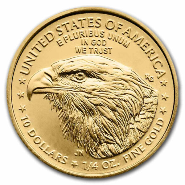 2025 1/4 oz American Gold Eagle BU - Image 2