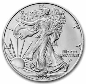 2025 1 oz American Silver Eagle BU