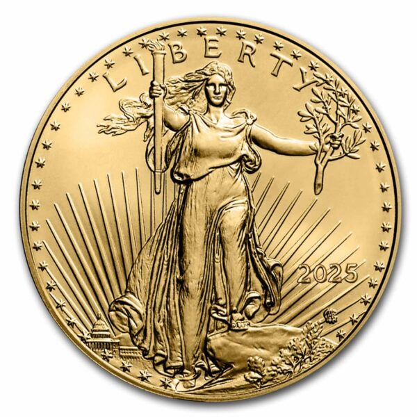 2025 1 oz American Gold Eagle NGC